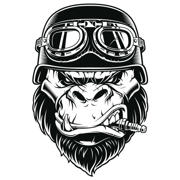 monkey biker Thumbnail