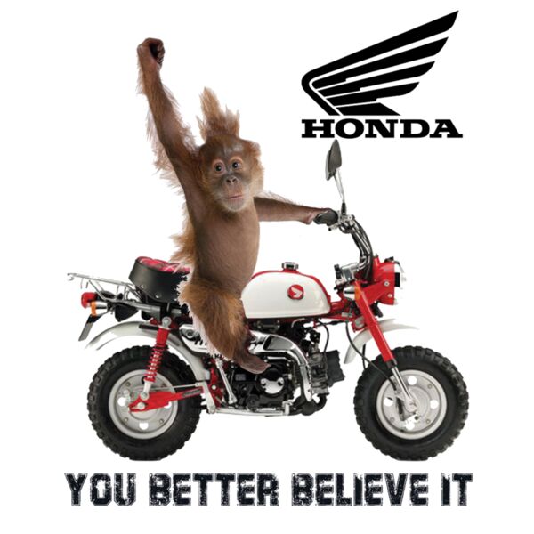 monkey on bike outerglow Thumbnail