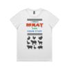 4001A Women's Maple Active Tee Thumbnail