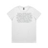 4001A Women's Maple Active Tee Thumbnail
