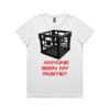 4001A Women's Maple Active Tee Thumbnail