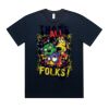 5052 Men's Block Oversized Tee Thumbnail