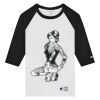 T137 Adult Raglan Baseball T-Shirt Thumbnail