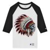 T137 Adult Raglan Baseball T-Shirt Thumbnail