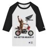 T137 Adult Raglan Baseball T-Shirt Thumbnail