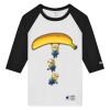 T137 Adult Raglan Baseball T-Shirt Thumbnail
