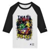 T137 Adult Raglan Baseball T-Shirt Thumbnail