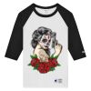 T137 Adult Raglan Baseball T-Shirt Thumbnail