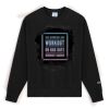 S149 Unisex Adult Reverse Weave Crew Sweatshirt Thumbnail